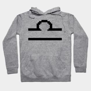 Libra pixel Hoodie